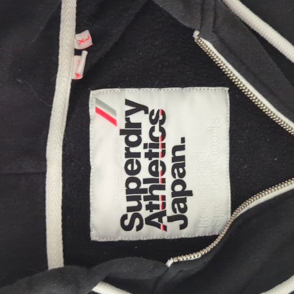 Superdry Athletic Zip Up Hoodie - Picture 2 of 4